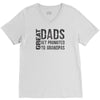 great dad get promoted to granpas V-Neck Tee