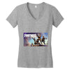 fortnite Women's V-Neck T-Shirt