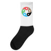 zentao symbol as evolution of the tao (yin yang) Socks