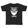 funny beards printed Toddler T-shirt