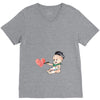 Cute Painter V-Neck Tee