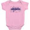 i'am cool engineer trust me Baby Bodysuit