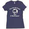 you got no fans Ladies Fitted T-Shirt