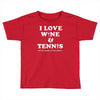 wine and tennis tee Toddler T-shirt