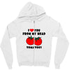 from my head tomatoes Zipper Hoodie