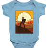 mountain hiker Baby Onesie