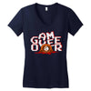 game over Women's V-Neck T-Shirt