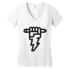 pencil lightning Women's V-Neck T-Shirt