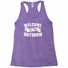 welcome to the shitshow Racerback Tank