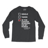 in the garage working on my honda Long Sleeve Shirts