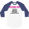 December Girl Hated By Many 3/4 Sleeve Shirt