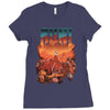 run! Ladies Fitted T-Shirt