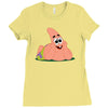 patrick star Ladies Fitted T-Shirt