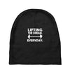 lifting the dream everyday Baby Beanies