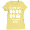 Lights Out, Total Solar Eclipse 08.21.2017 Ladies Fitted T-Shirt
