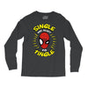friendly neighborhood single man Long Sleeve Shirts