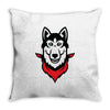 Siberian Husky Throw Pillow