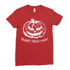 happy halloween 3 Ladies Fitted T-Shirt