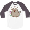 Pusheen The Cat 3/4 Sleeve Shirt