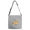 playful foxes Adjustable Strap Totes