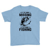 If I've Gone Missing Fishing Youth Tee