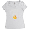 angry monkey jaune sure Women's Triblend Scoop T-shirt