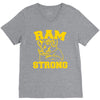 ram strong V-Neck Tee
