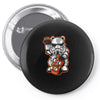 maneki trooper Pin-back button
