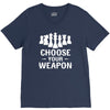 Chess Choose Your Weapon V-Neck Tee