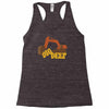 dig deep gold rush Racerback Tank