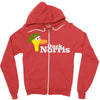 duck norris Zipper Hoodie