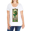 here lies shredder Ladies Curvy T-Shirt