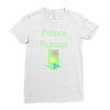 future runner Ladies Fitted T-Shirt