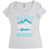 Camping Is Like Sex Women's Triblend Scoop T-shirt