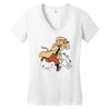 tintin Women's V-Neck T-Shirt