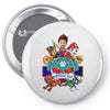 paw patrol birthday boy mom Pin-back button