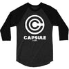 capsule corps dbz dragon ball manga anime 3/4 Sleeve Shirt