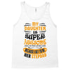 My Daughter Is Super Awesome Her Stepdad Tank Top