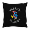 where's waldory (type) Throw Pillow