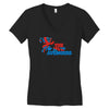 1970s retro tv show the new avengers Women's V-Neck T-Shirt