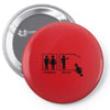 problem solved funny t shirt marriage wife beer s 3xl Pin-back button