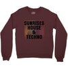 Sunrises House &amp; Techno Crewneck Sweatshirt