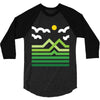 mountain 3/4 Sleeve Shirt