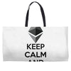 Keep Calm And Hodl Ethereum Weekender Totes