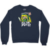 smash all the pots clearance Crewneck Sweatshirt
