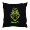 owls are a hoot Throw Pillow