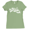 bboy logo Ladies Fitted T-Shirt