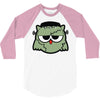 monster owls   frankenstein 3/4 Sleeve Shirt