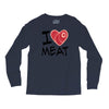i love meat Long Sleeve Shirts