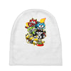 lion collector vectorized Baby Beanies